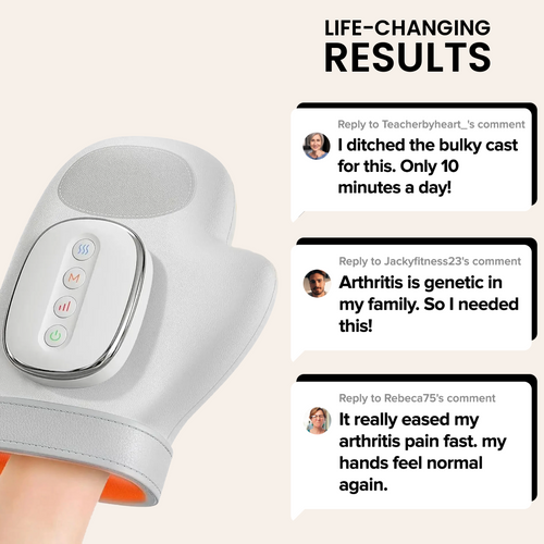 Hand Massager for Arthritis, Carpal Tunnel & Joint Pain