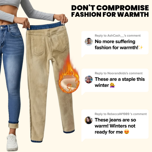 Cozy Curve Jean Fleeced Edition