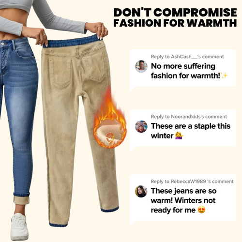 Cozy Curve Jean Fleeced Edition
