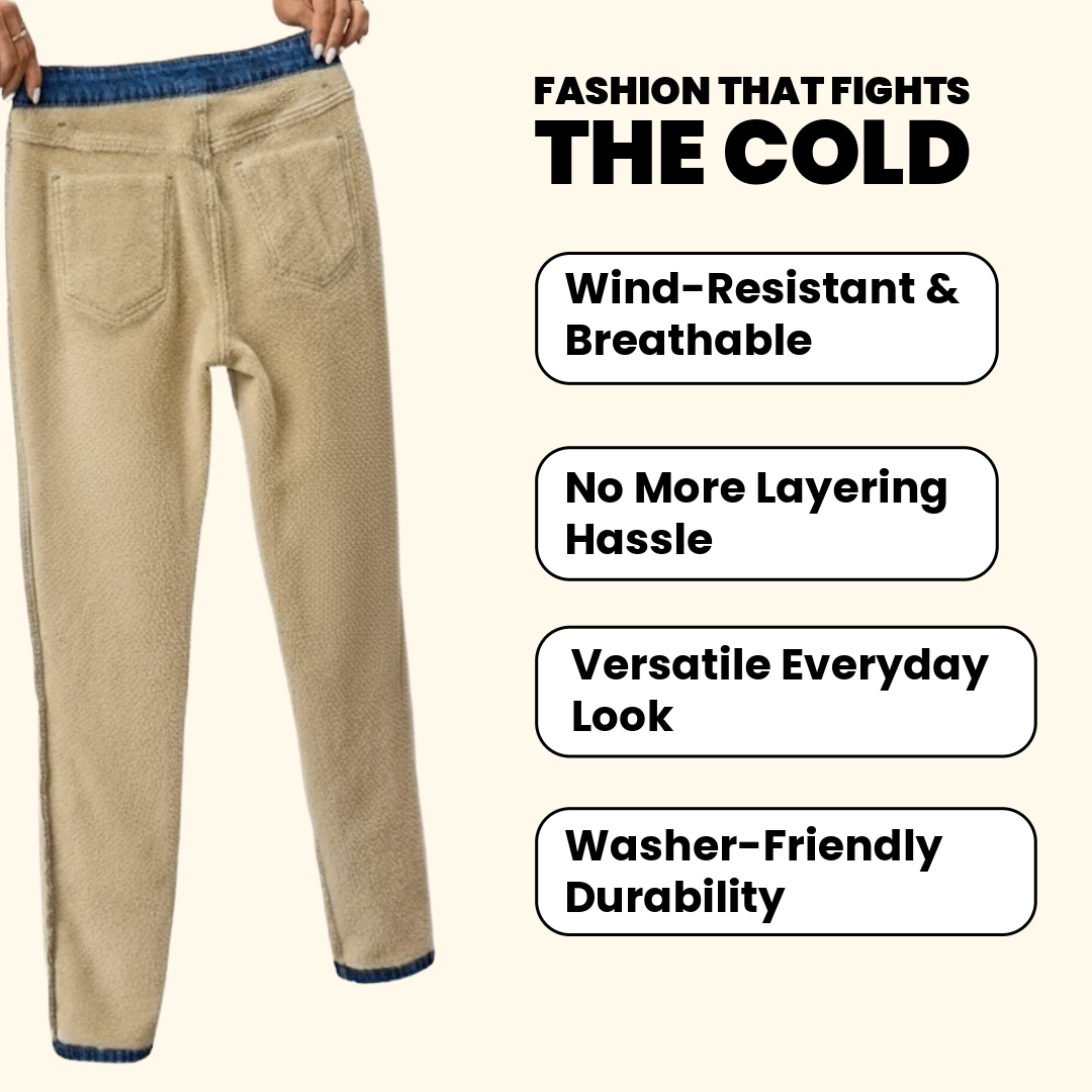 Cozy Curve Jean Fleeced Edition