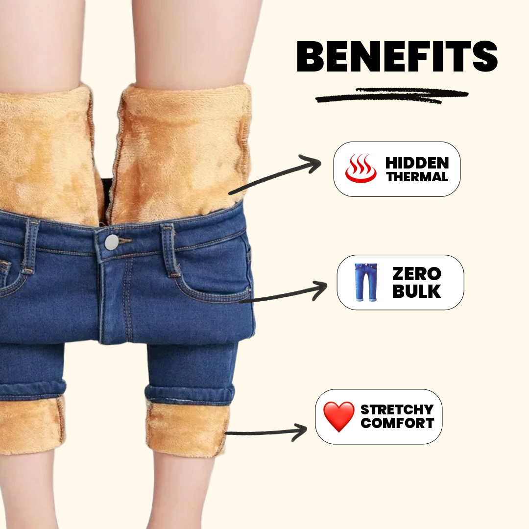 Cozy Curve Jean Fleeced Edition