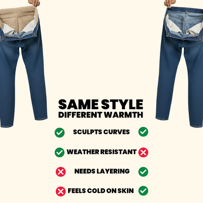 Cozy Curve Jean Fleeced Edition