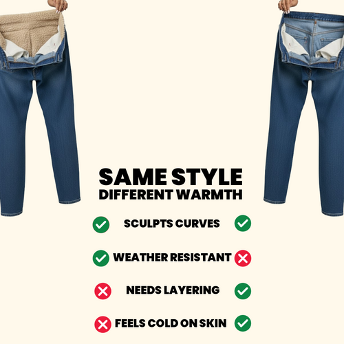 Cozy Curve Jean Fleeced Edition